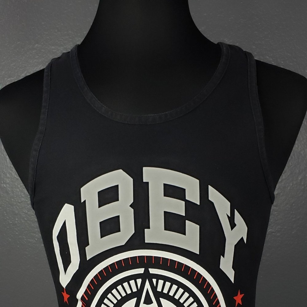 Obey Black Small PreOwned A-Shirt-Propaganda All City Champs 1989